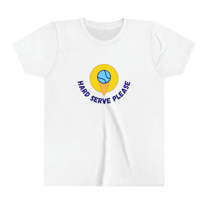 Hard Serve Please (Kids) - Blue Yellow