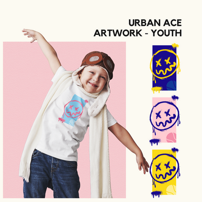 Urban Ace Artwork (Kids)  - Blue