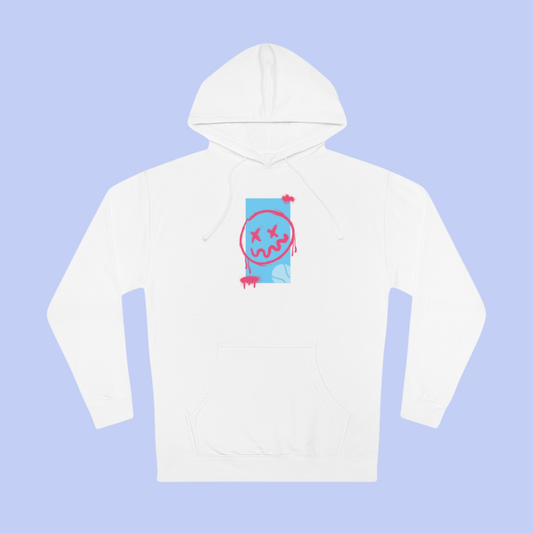 Urban Ace Artwork / Hoodie - Blue Pink