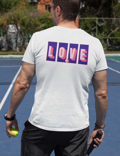 Love Tennis Four Courts - Back - Navy